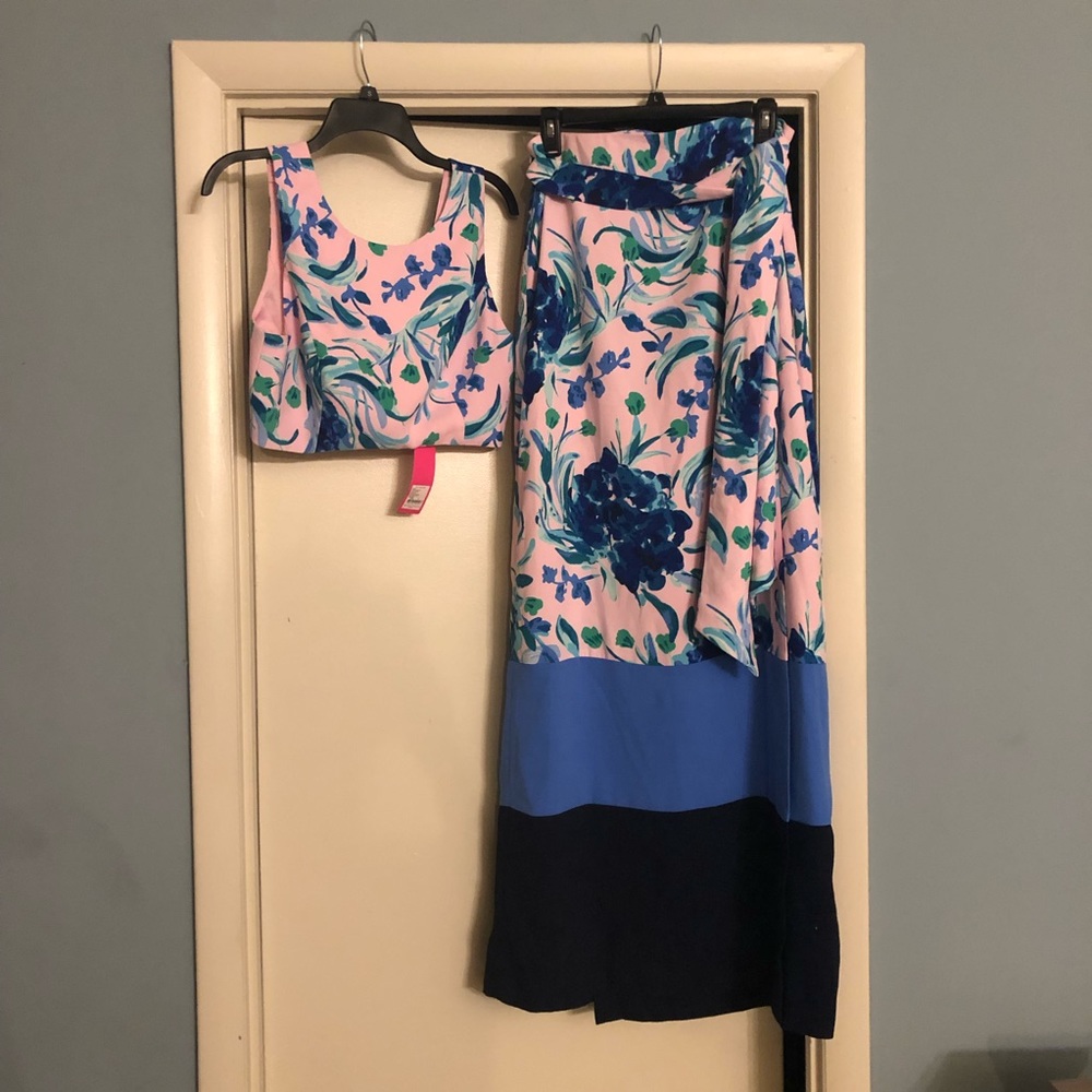 Lilly Pulitzer Jemma 2 Piece Set in Sweet Pea NWT